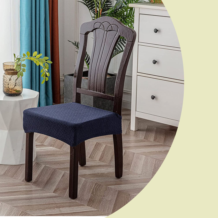 Orren Ellis Box Cushion Dining Chair Slipcover Wayfair